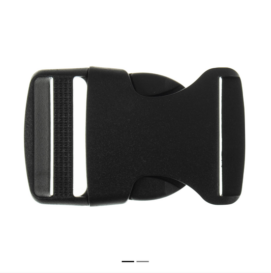 Buckle: Loose: Plastic Strap: 32mm: Black