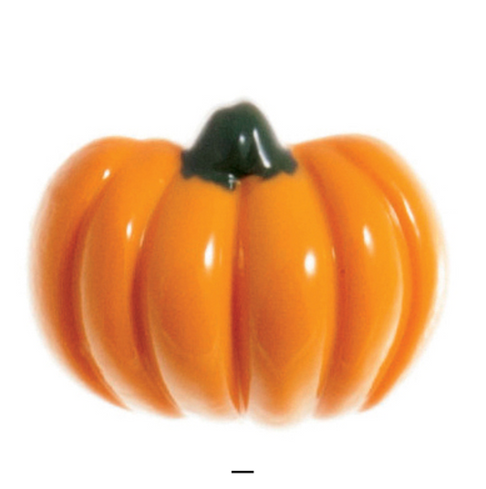 Buttons: Pumpkin: 18mm: Orange: 50 Pieces