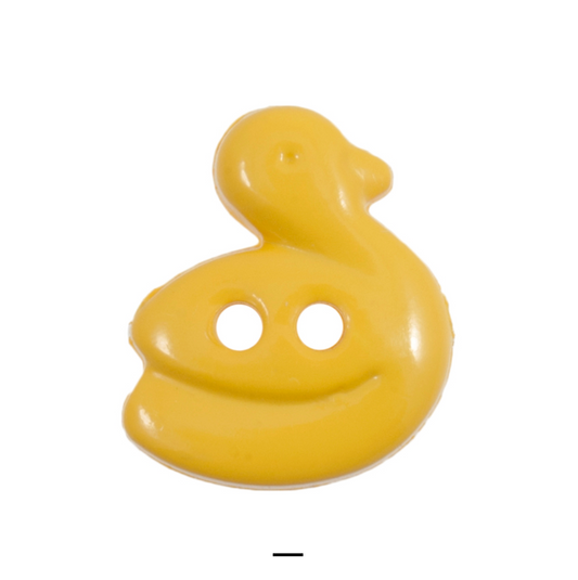 Buttons: Duck: 18mm: Yellow