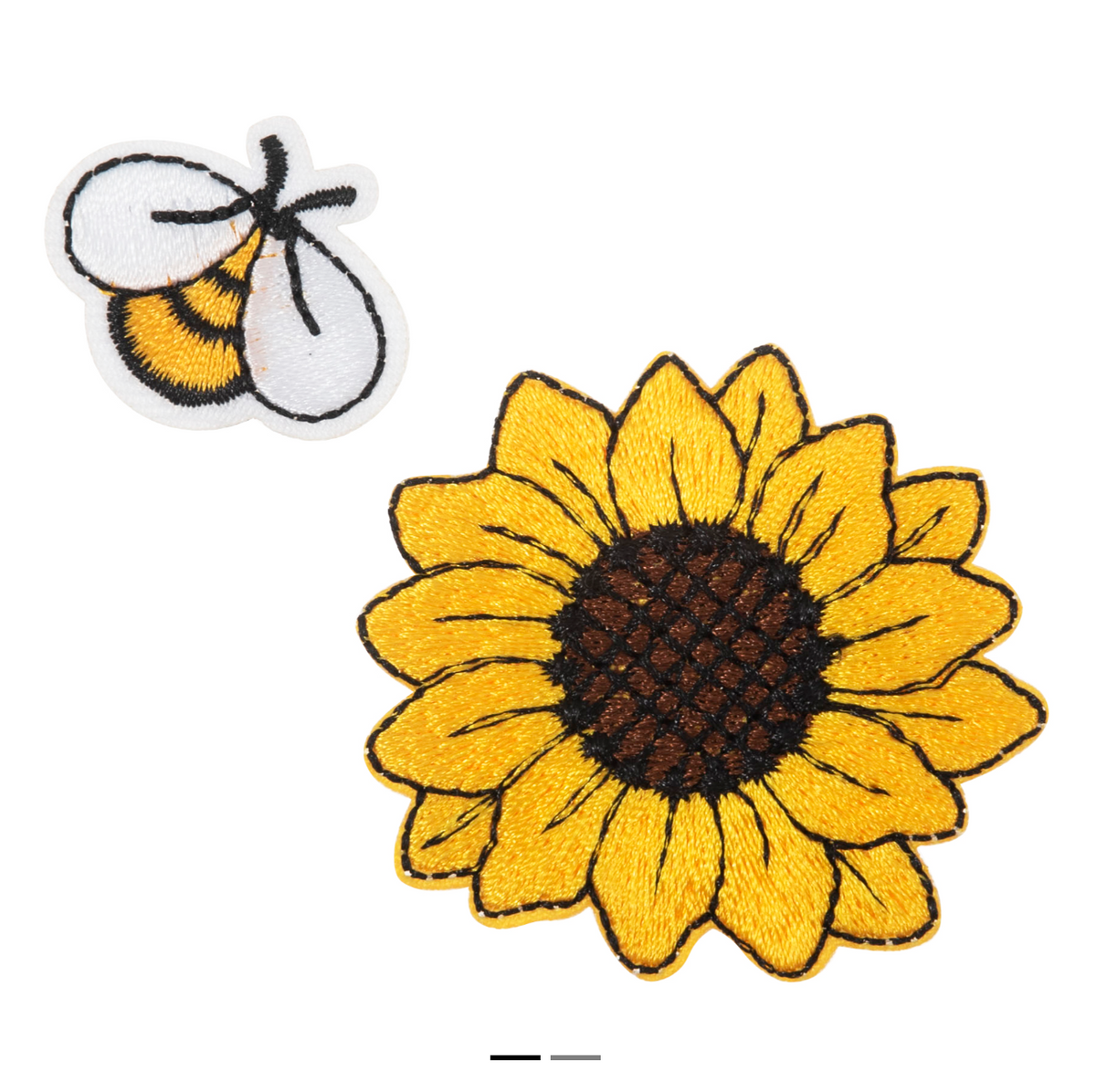 Sunflower Iron On Motif Patch