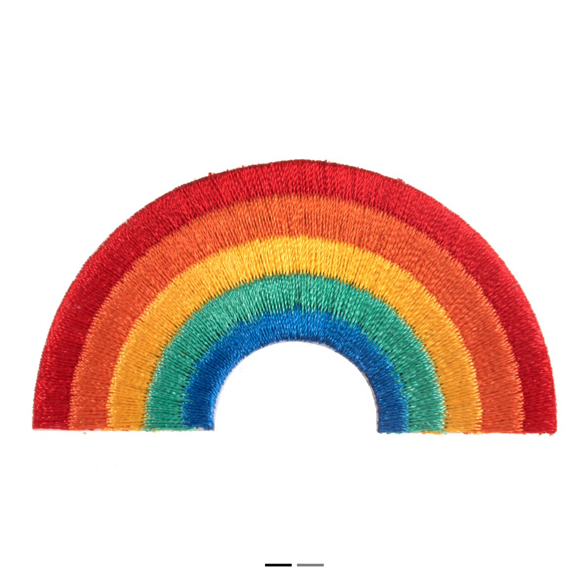 Rainbow Iron On Motif Patch