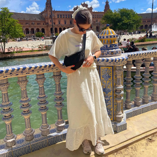 Tiered Maxi Skirt Sewing Pattern
