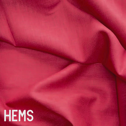 Orange 100% Ramie Linen Fabric