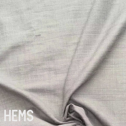 Black Deadstock Lightweight Linen Fabric