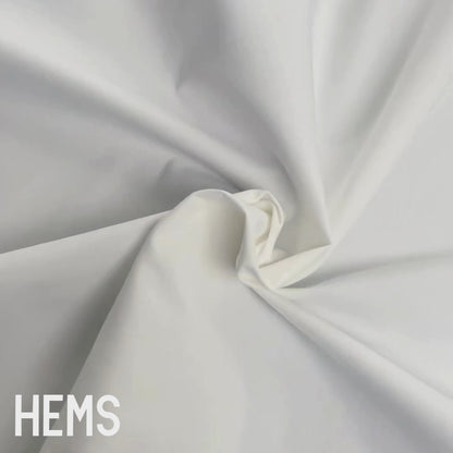 White Cotton Deadstock Fabric