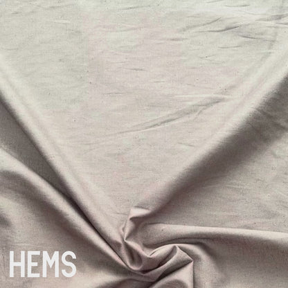 Brown Deadstock Lightweight Linen Fabric
